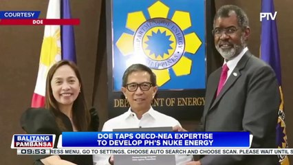 DOE taps OECD-NEA expertise to develop PH’s nuke energy