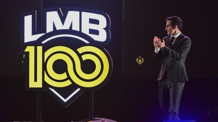 Rommel Pacheco revela el logo conmemorativo por los 100 años de la Liga Mexicana de Beisbol