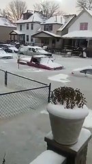 Température négative après la rupture d'une canalisation