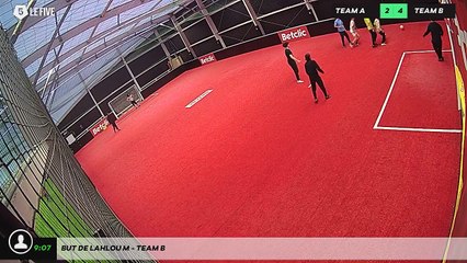 But de Lahlou M - Team B