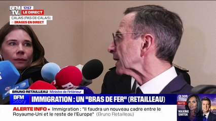 Immigration illégale dans la Manche: "Il faut un accord différent", affirme Bruno Retailleau