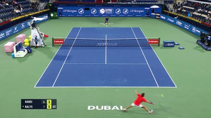 Dubaï - Halys rejoint  Auger-Aliassime dans le dernier carré