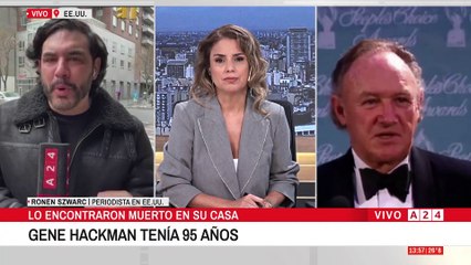 🚨 ENCONTRARON MUERTO A GENE HACKMAN, SU MUJER Y SU PERRO EN SU CASA EN NUEVA MÉXICO