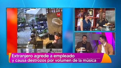 Extranjero agrede a empleada en Mérida y causa destrozos