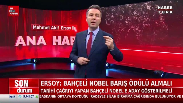 Mehmet Akif Ersoy: Bahçeli Nobel'e aday gösterilmeli