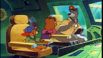 The Adventure of TaleSpin  Ep 07  Time Waits for No Bear | Baloo on a Guided Tour