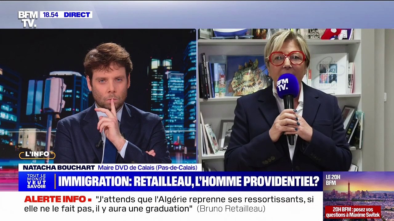 "Cet après-midi est décevante": la maire de Calais revient sur la venue de Bruno Retailleau dans le Pas-de-Calais