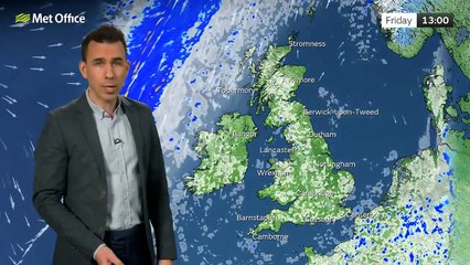 Met Office Thursday evening weather forecast 27/02/2025