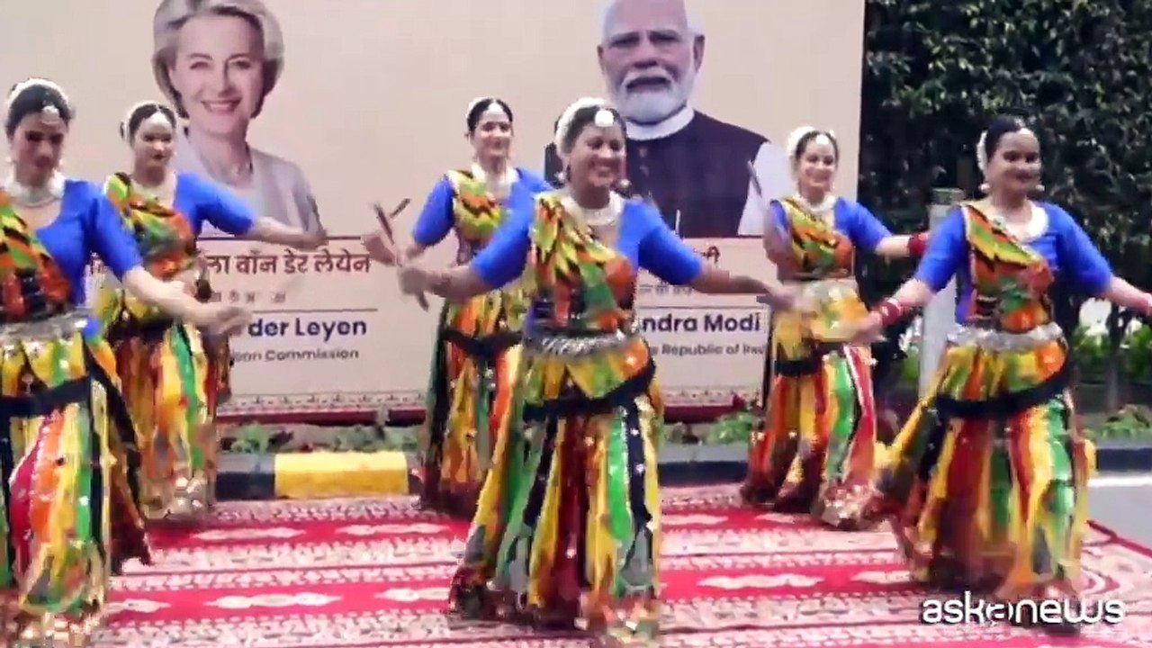 Von der Leyen in India per una visita diplomatica senza precedenti