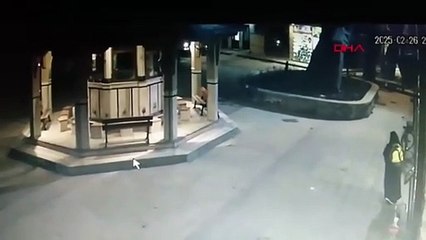 O anlar kaydedildi! 550 yıllık çınar devrildi