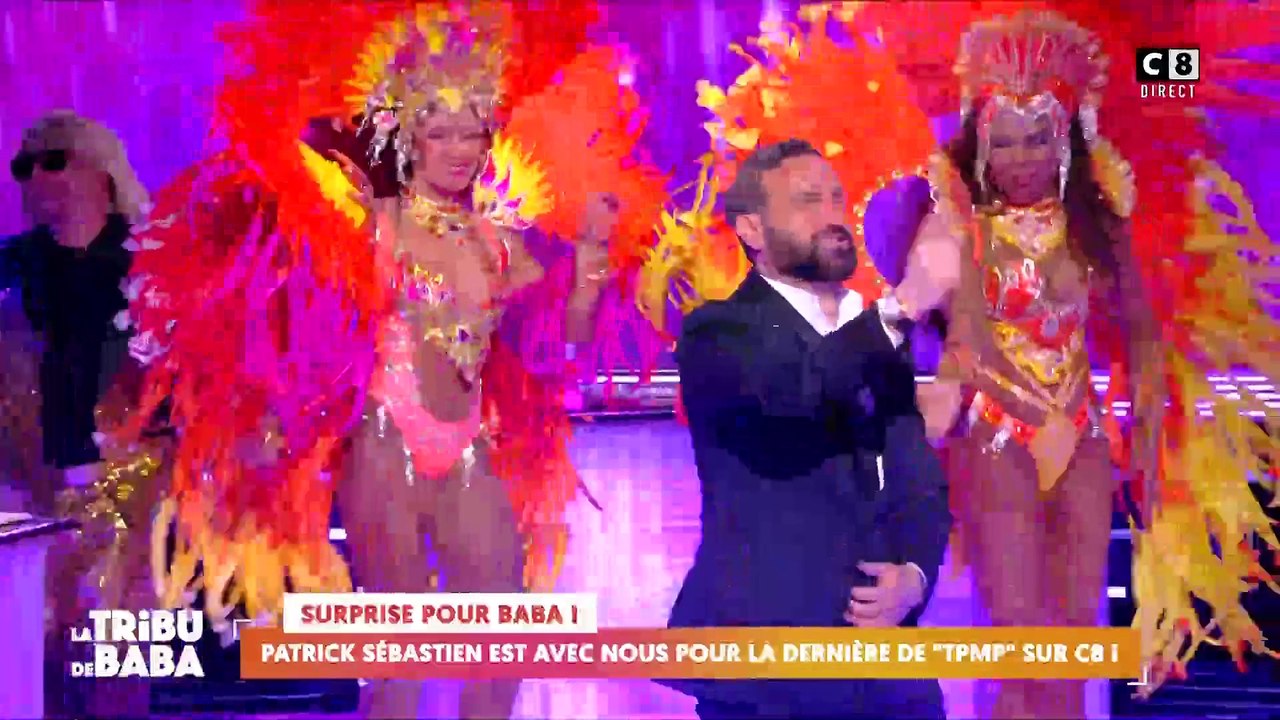 Fin de TPMP sur C8 - Patrick Sébastien surprend Cyril Hanouna en débarquant sur le plateau et met le feu avec "Les sardines", sa chanson qui a longtemps été l'hymne du programme !