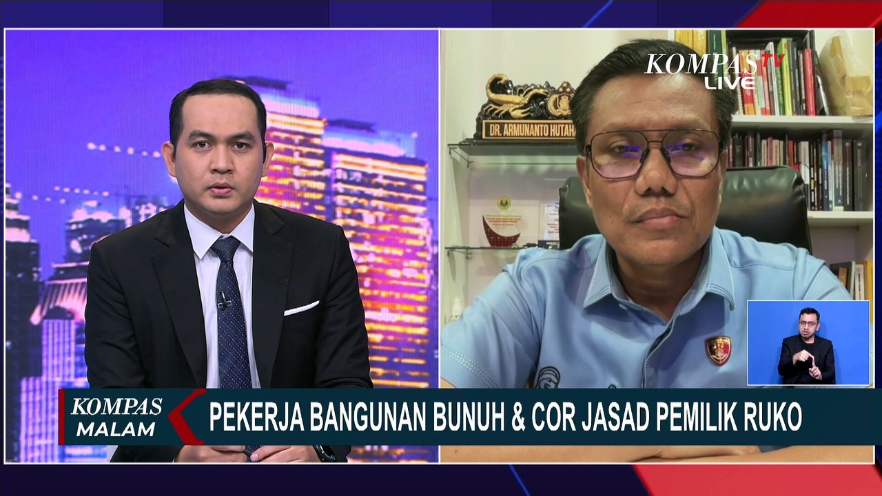 [FULL] Polisi Ungkap Kronologi Hingga Motif Pekerja Bangunan Bunuh dan Cor Jasad Pemilik Ruko Jaktim