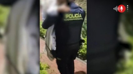 En video: así fue el rescate de un niño de 4 años abandonado y encerrado en una vivienda en Bogotá