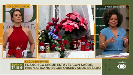 SAÚDE DO PAPA: Francisco segue estável e em observação| Melhor da Tarde