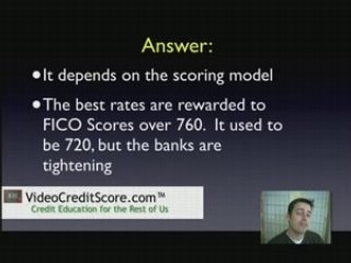 What is a good credit score?