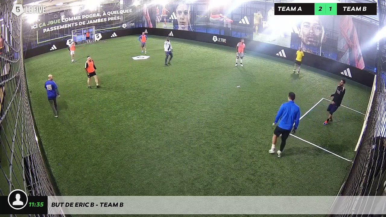 But de Eric B - Team B