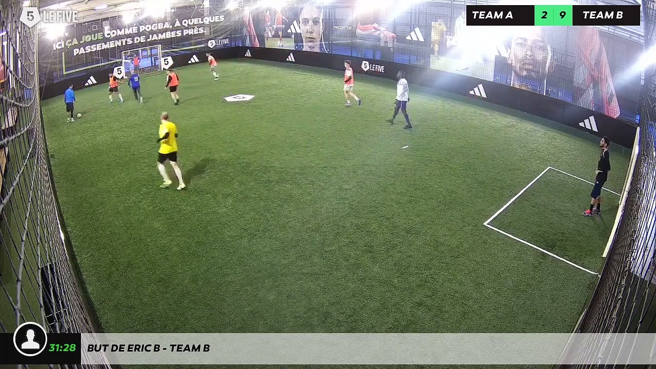 But de Eric B - Team B