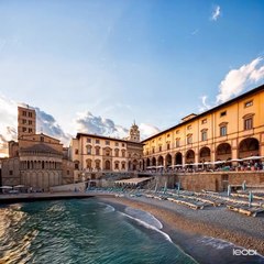 Arezzo trasformata con l'intelligenza artificiale, il video che spopola sui social