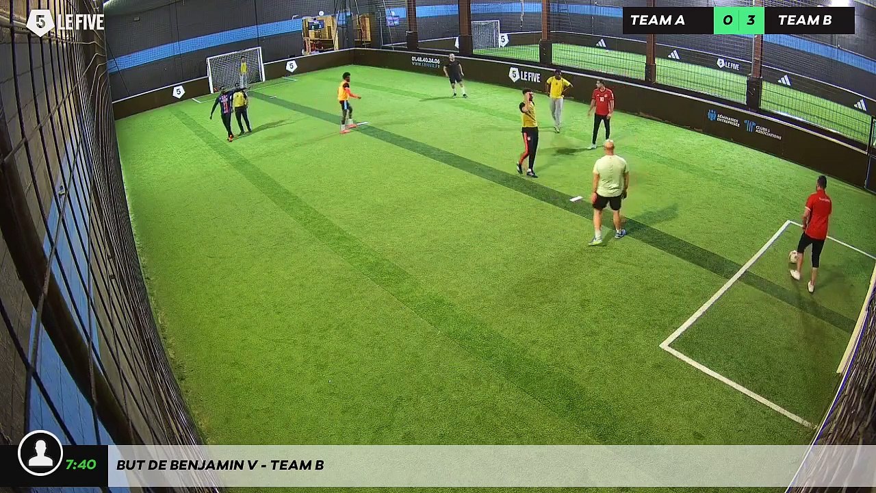 But de Benjamin V - Team B