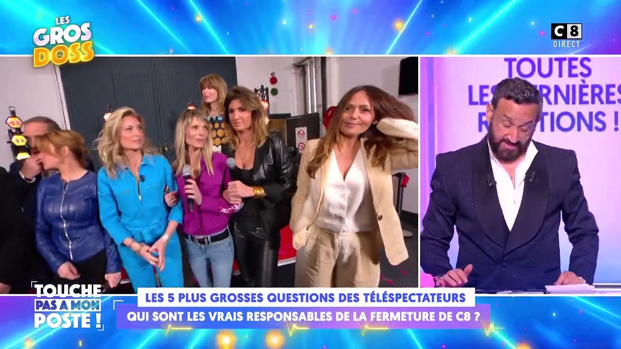 Fin TPMP sur C8 : L'émotion de Cyril Hanouna qui présente ses excuses aux animateurs de la chaîne : "Je suis désolé, car c'est moi qu'ils voulaient abattre et vous êtes des victimes collatérales"