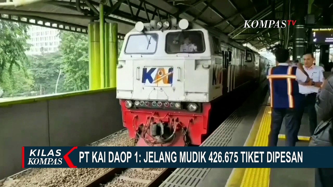 PT KAI Daop 1 Jakarta: Jelang Mudik 426.675 Tiket Dipesan | PERSIAPAN RAMADAN