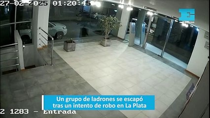 Un grupo de ladrones se escapó tras un intento de robo en La Plata
