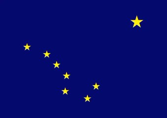 Flag of Alaska. Bendera Alaska. Alaska Flag. Flag of Alaska State. Bendera Negara Bagian Alaska. Alaska State Flag. Flag of State of Alaska. State of Alaska Flag