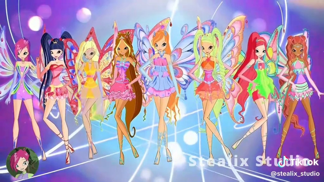 Winx Club: Enchantix Season 8 Old Artstyle Full Transformation With Roxy And Daphne | Fanmade | Winx Club