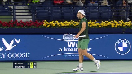 Medvedev loses cool in shock defeat to Griekspoor