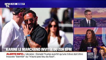 Karine Le Marchand sur Cyril Hanouna: "Tout n'est pas oublié"