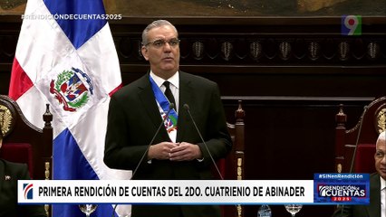 Rendición de cuenta de Luis Abinader 27 de Febrero 2025