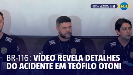 Vídeo revela detalhes do acidente fatal na BR-116 em Teófilo Otoni