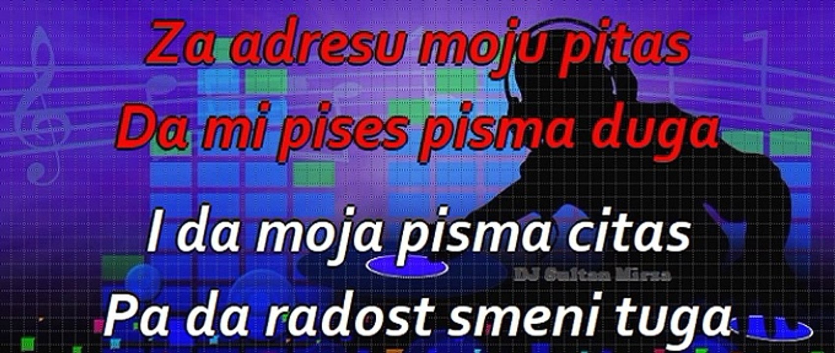 Ja sam čovek, bez adrese - Hasan Dudić (uživo karaoke)