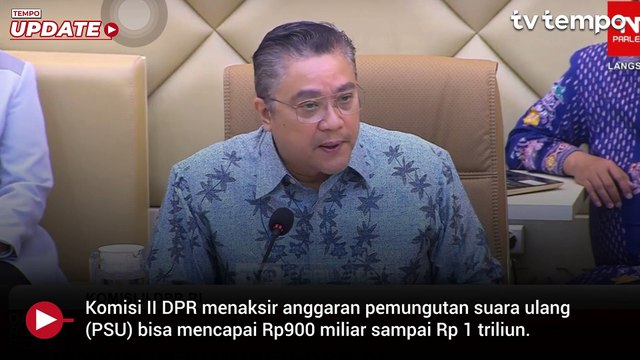 DPR Hitung Biaya Pemungutan Suara Ulang Akibat Sengketa Pilkada Daerah Capai Rp 1 Triliun