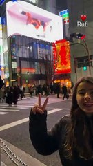 Nicolás Cabré y su hija Rufina en Japón 2