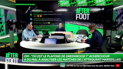 OM : "Où est le plafond de Greenwood ?" Acherchour a du mal à analyser les matches du marseillais