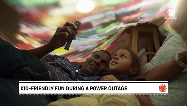 How to keep kids entertained during a power outage