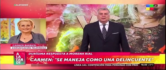 El mal momento de Carmen Barbieri: se peleó en vivo y por el disgusto casi la internan