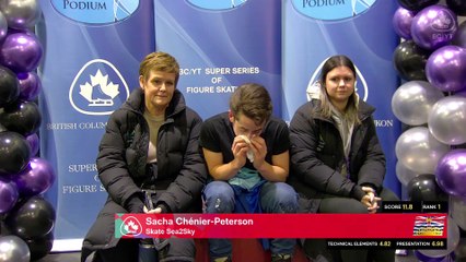 STAR 7 Men & Pre-Novice Men U16 Short Program - Rink 1 - 2025 BC/YT Super Series Final