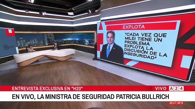 🔴PATRICIA BULLRICH EN A24 ENTREVISTA COMPLETA CON PABLO ROSSI: KICILLOF DEBE DAR EXPLICACIONES