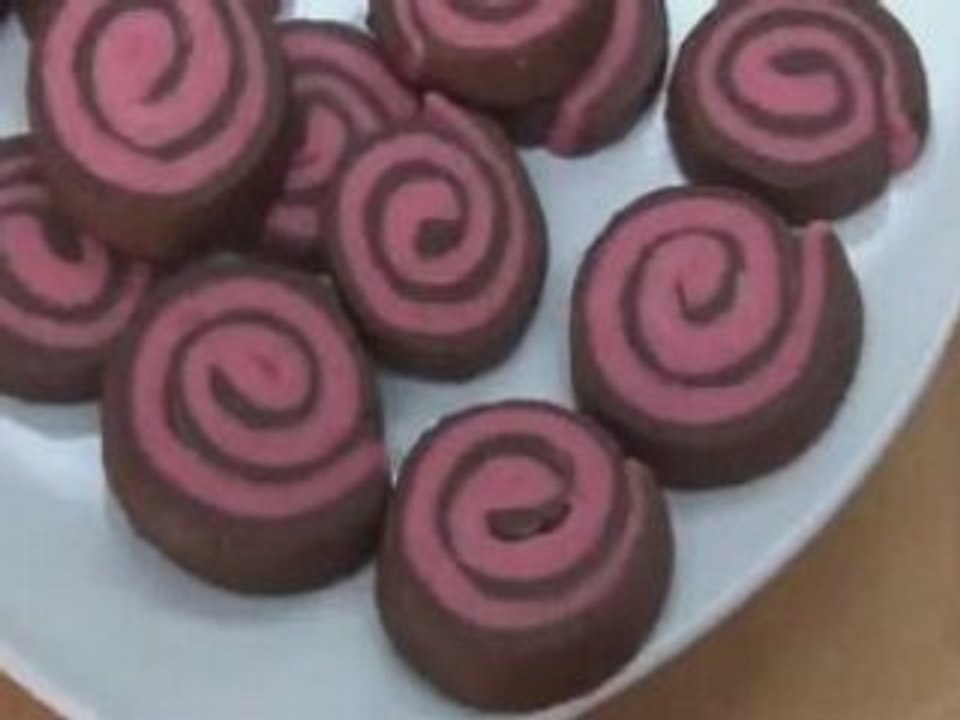 In The Kitchen - Chocolate Mint Pinwheels