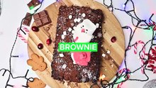 Delícias de Natal: Brownie