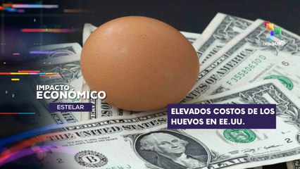 Disparado precio de huevos en  Estados Unidos IMPACTO ECONÓMICO ESTELAR 27-02-2025