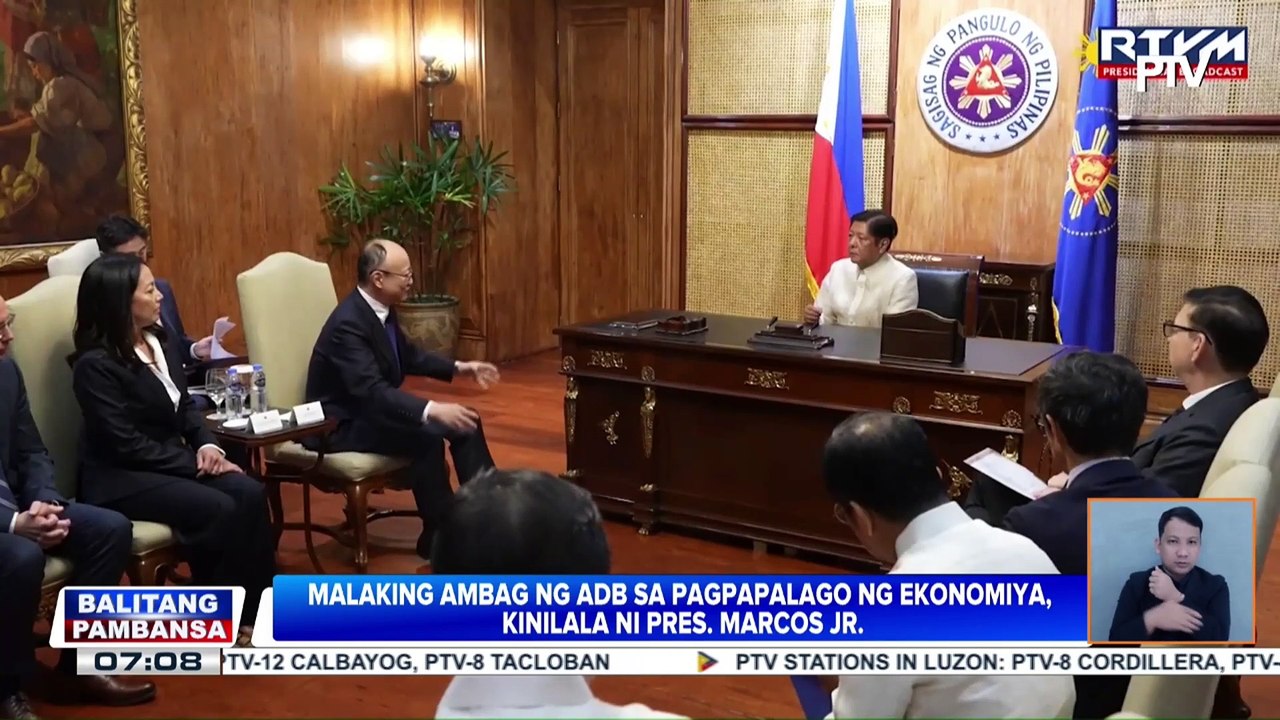 Malaking ambag ng ADB sa pagpapalago ng ekonomiya, kinilala ni PBBM