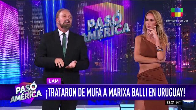👀 Trataron DE MUFA a MARIXA BALLI en Uruguay