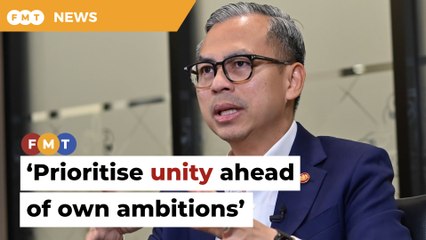 Prioritise unity ahead of own ambitions, Fahmi tells PKR