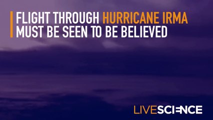 Flight Through Hurricane Irma Must Be Seen To Be Believed
