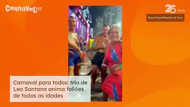 Carnaval para todos: trio de Leo Santana anima foliões de todas as idades