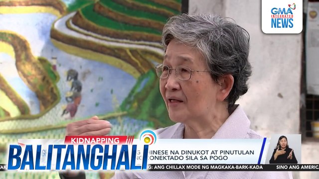 Ina ng estudyanteng Chinese na dinukot at pinutulan ng daliri, itinangging konektado sila sa POGO | Balitanghali
