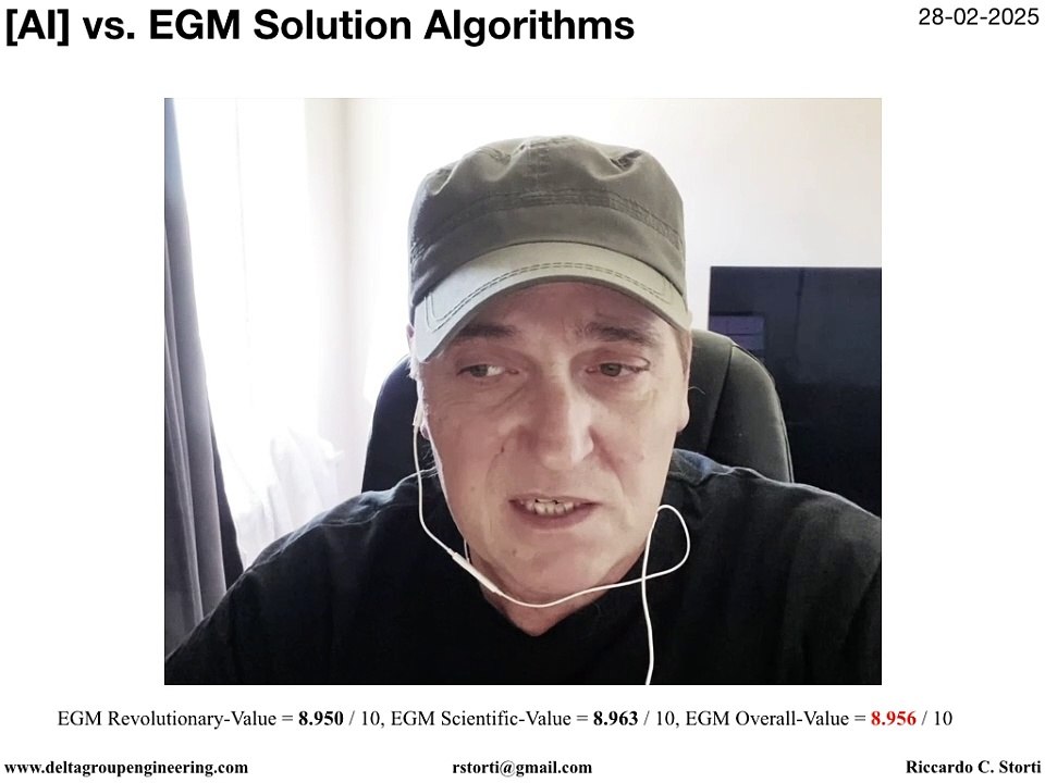124 [AI] vs. EGM Solution Algorithms
